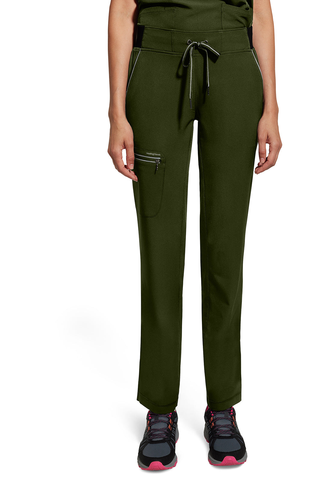 Healing Hands 360 9152 Nisha Pants Dark Pine | Scrub Pants for
