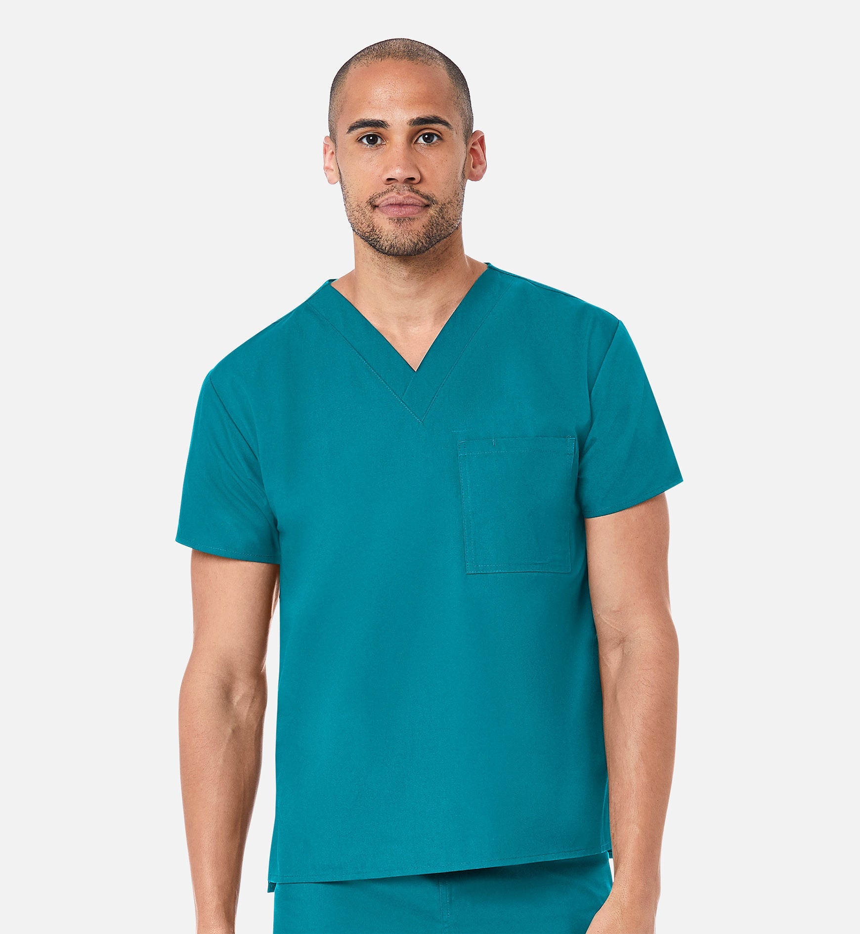 Core 1006 Unisex V-Neck Top Teal