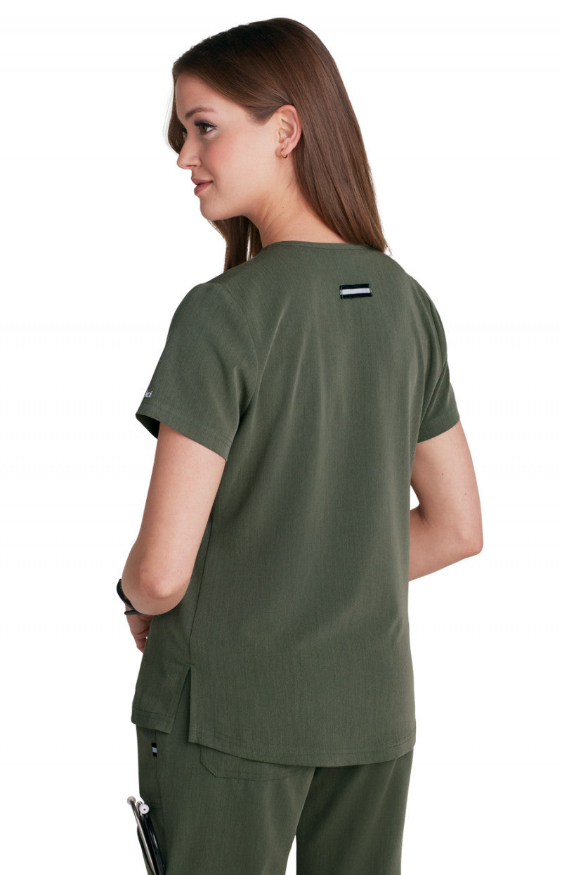 Next Gen 1010 Ready to Work Top Heather Olive