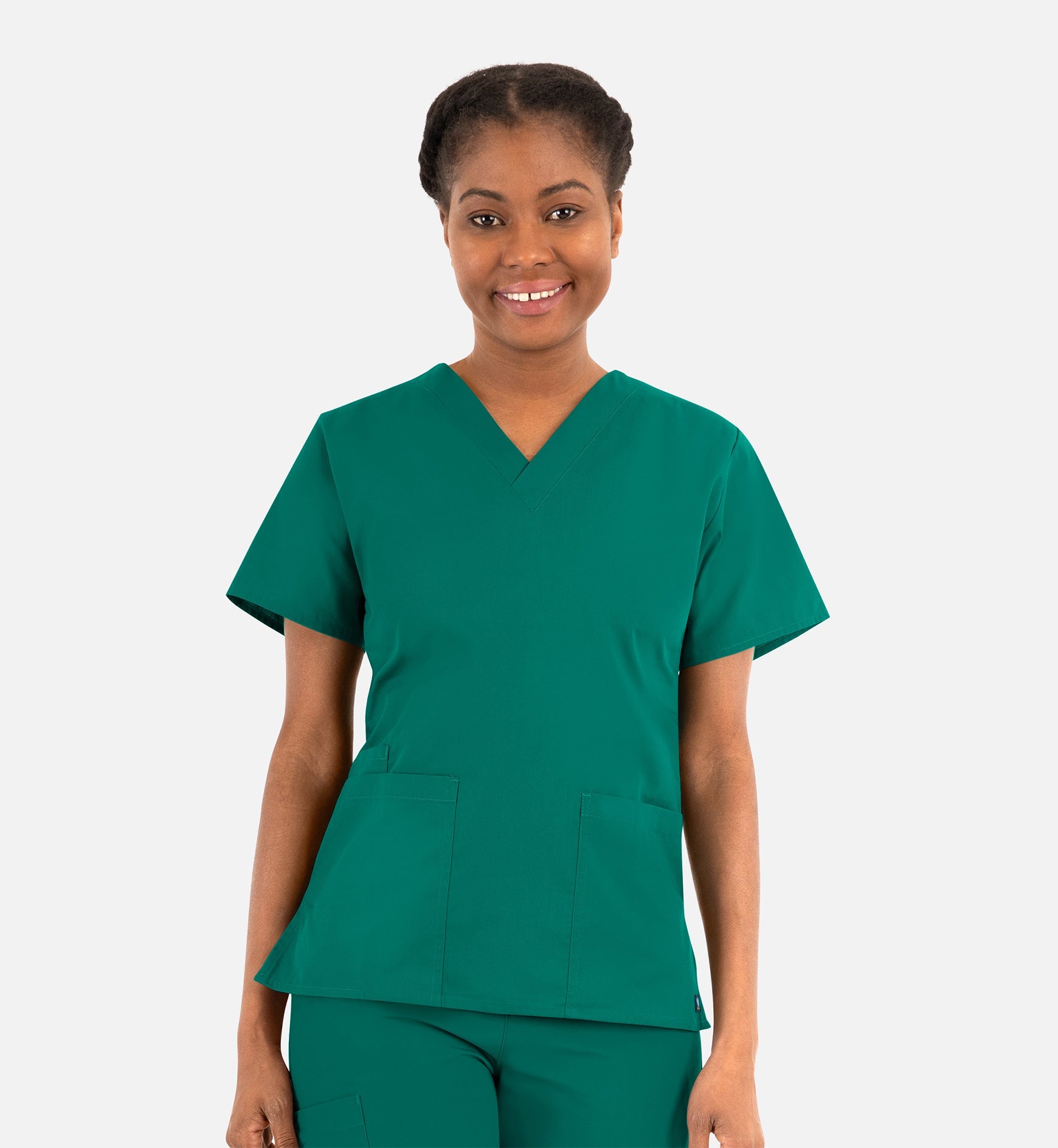 Core 1016 Women's Classic V-Neck Top Hunter