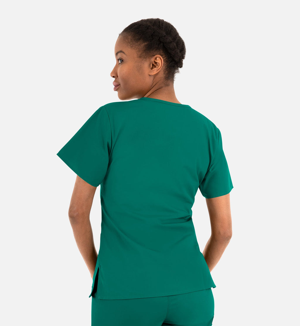 Core 1016 Women's Classic V-Neck Top Hunter