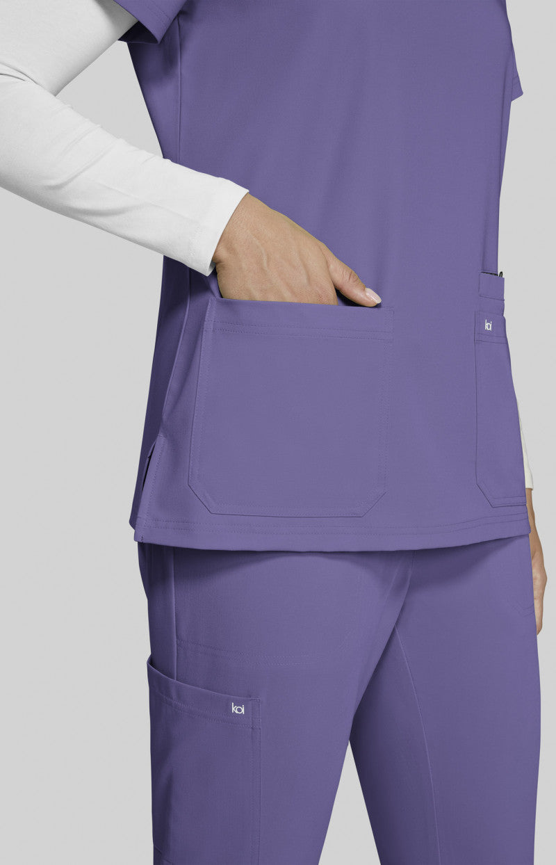 Next Gen 1019 Hustle and Heart Top Wisteria