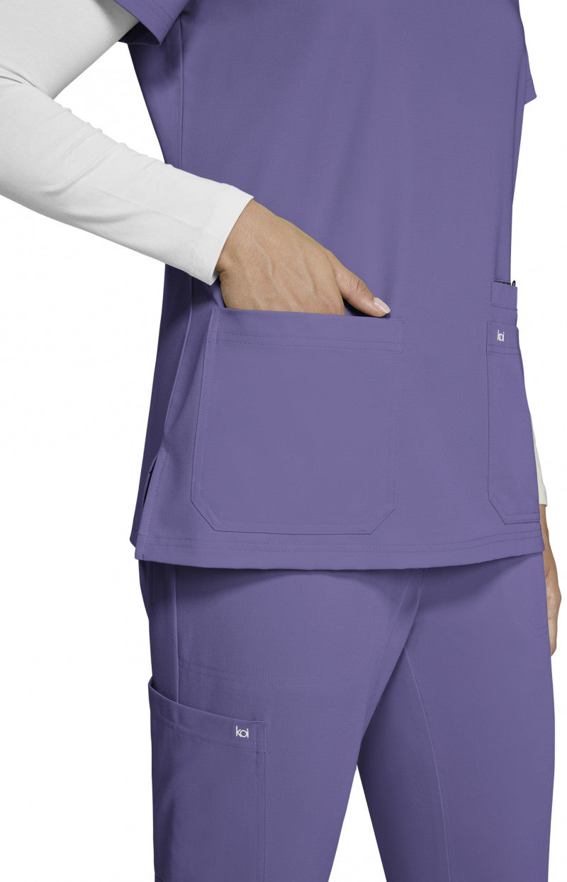 Next Gen 1019 Hustle and Heart Top Wisteria