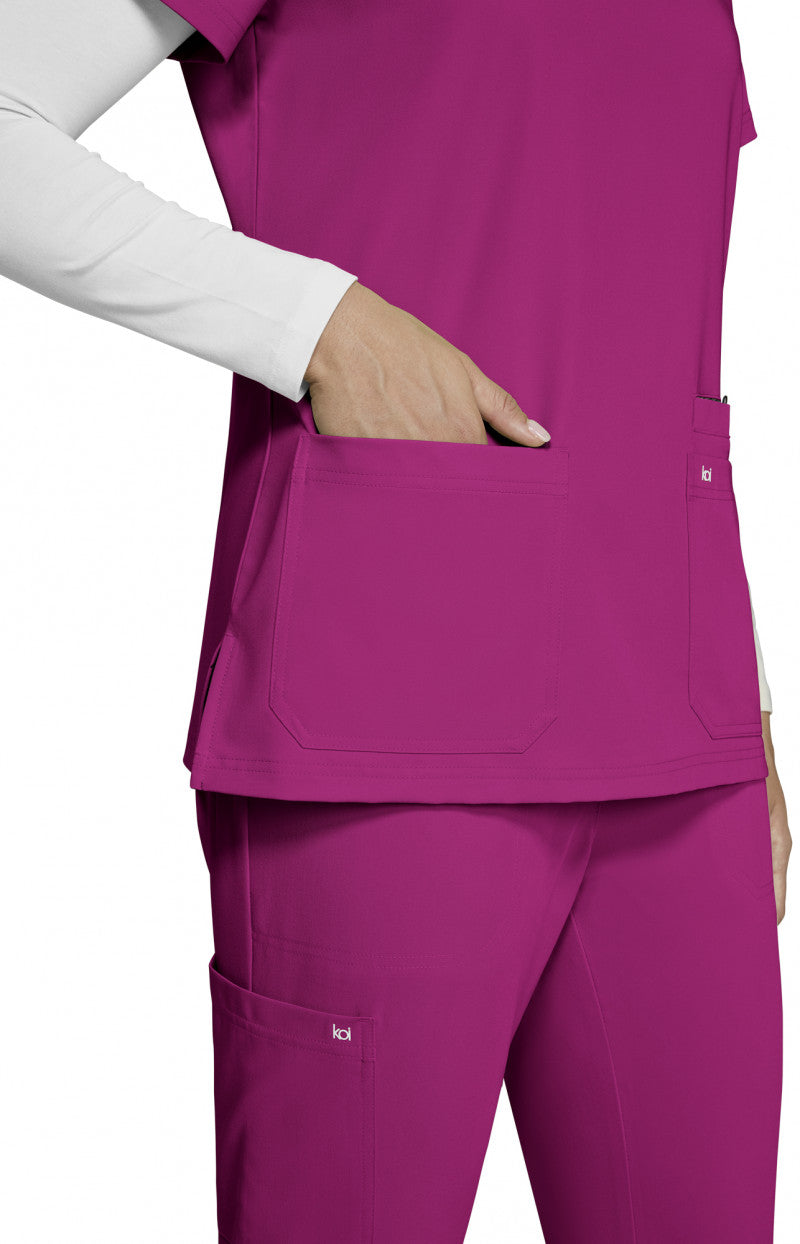 Next Gen 1019 Hustle and Heart Top Azalea Pink