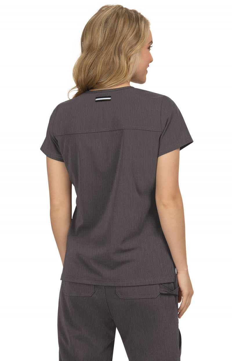 Next Gen 1019 Hustle and Heart Top Heather Grey