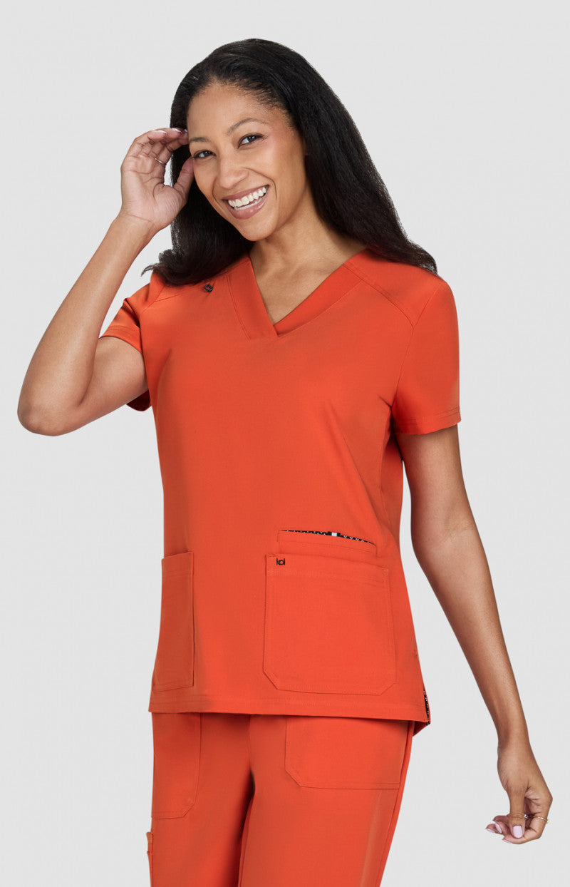 Next Gen 1019 Hustle and Heart Top Burnt Umber