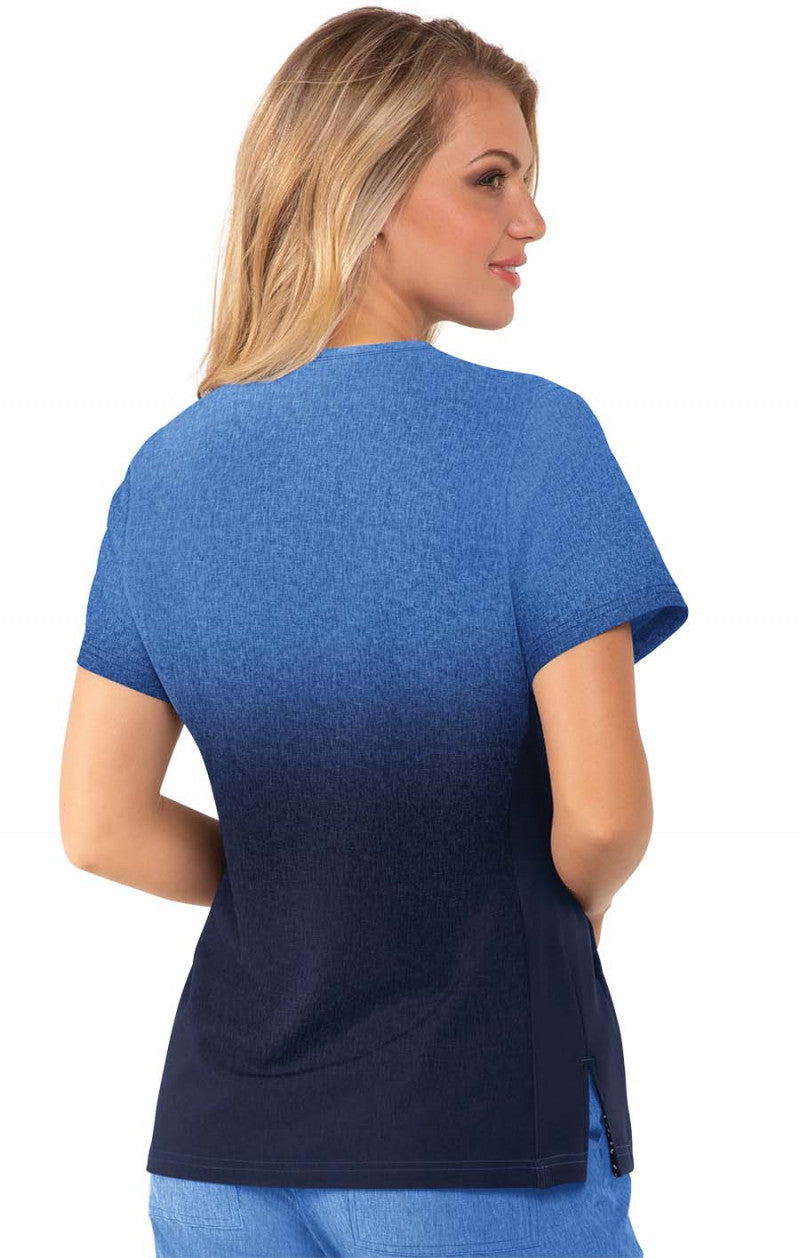 Basics 1031PR Cali Top Heather Galaxy Navy Ombre