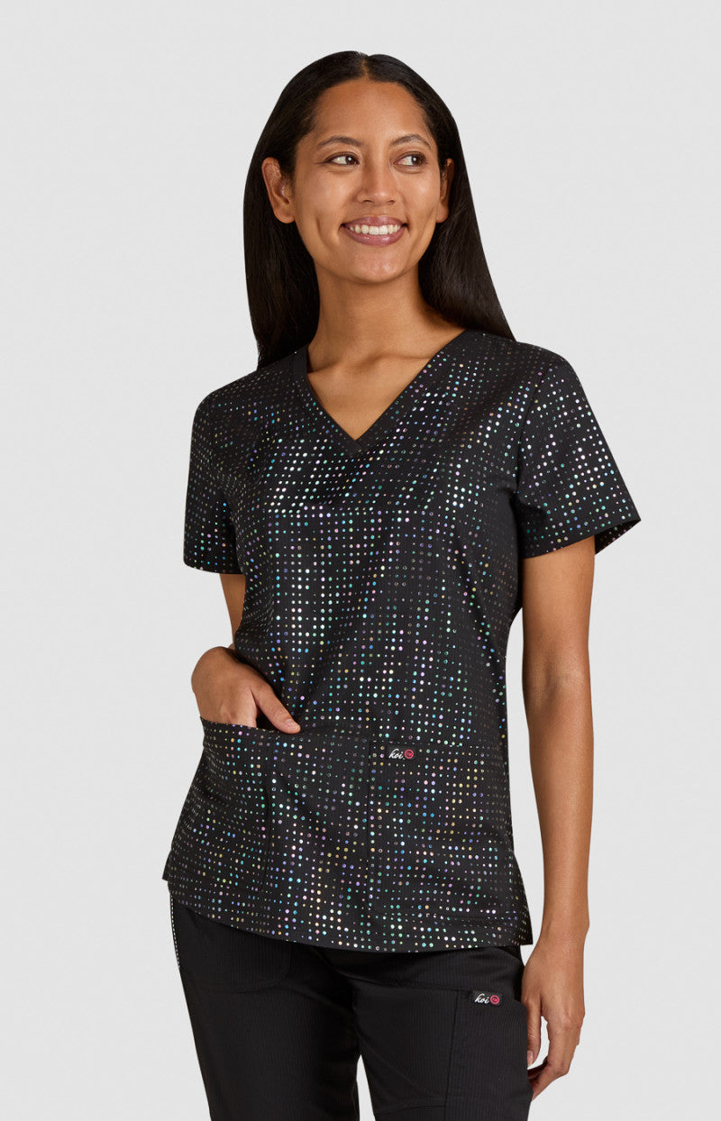 Lite 1082PR Velora Top Iridescent Black