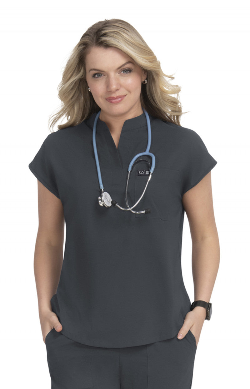 Basics 1093 Ari Top Charcoal