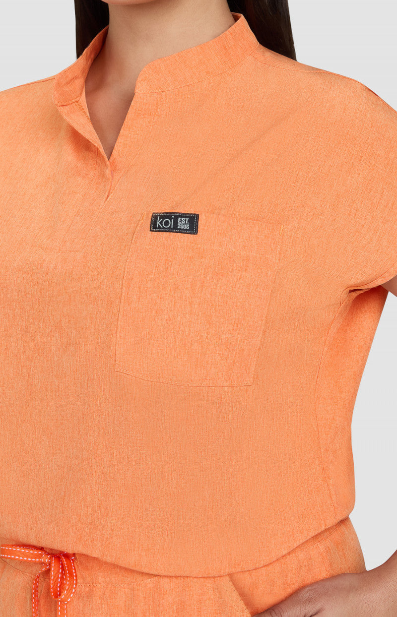 Basics 1093 Ari Top Heather Apricot