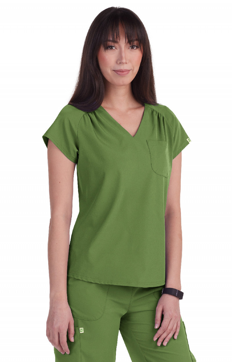 Planet Koi 1118 Kailani Top Martini Olive