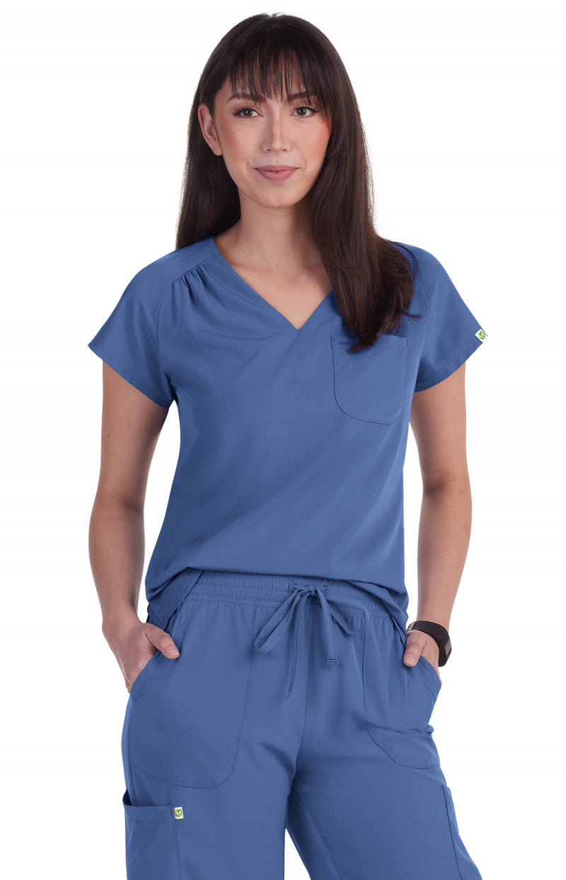 Planet Koi 1118 Kailani Top Slate Blue