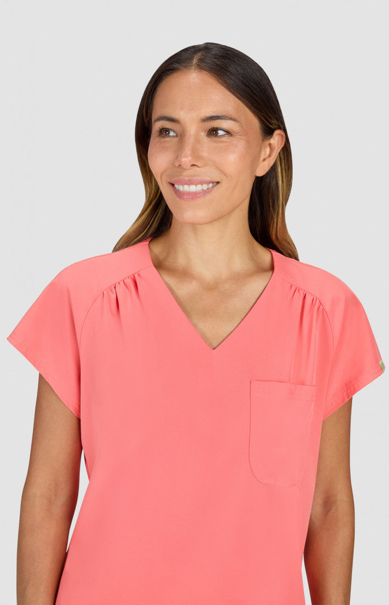 Planet Koi 1118 Kailani Top Sunset Coral