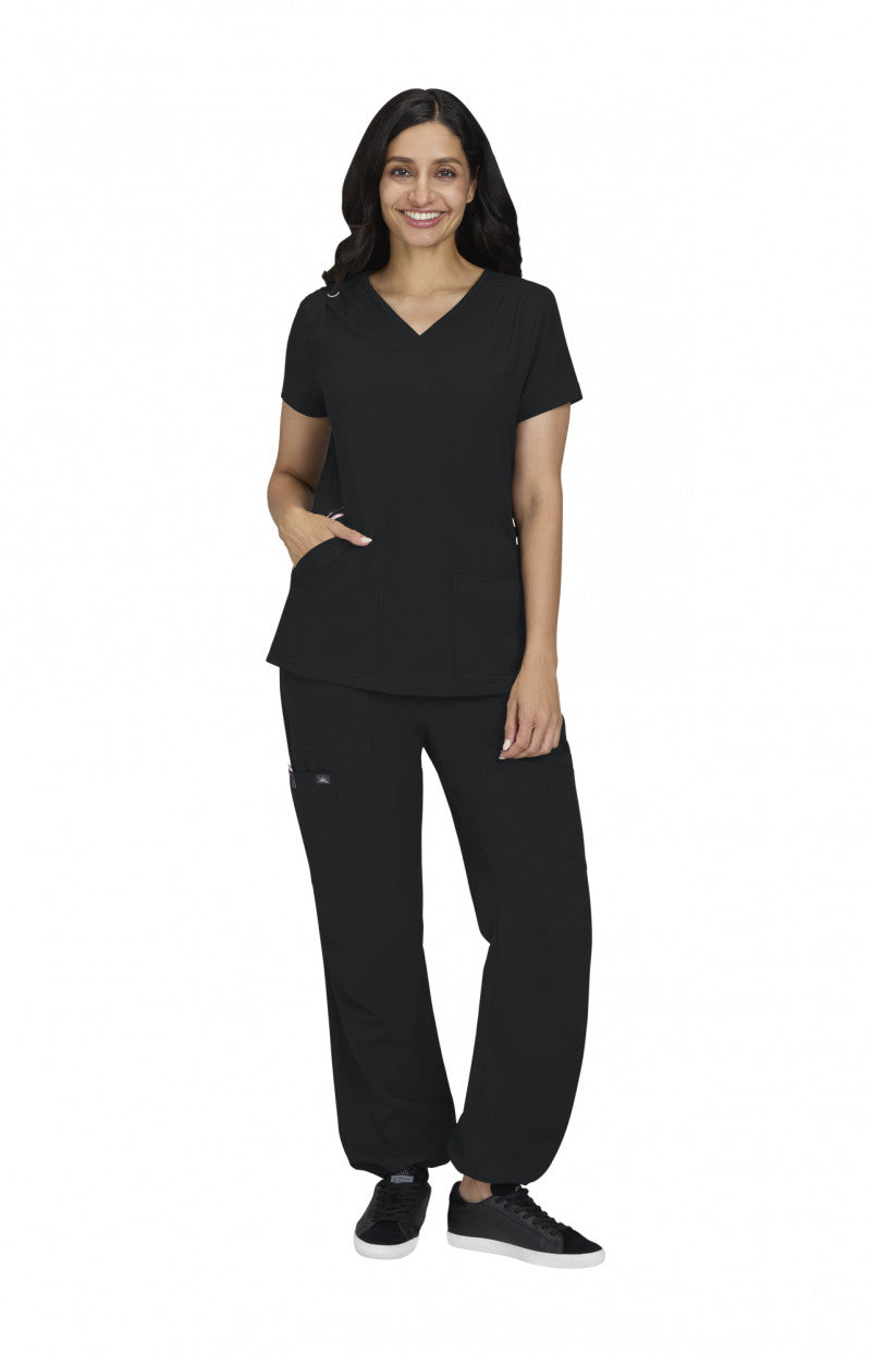 Solis 1129 Sari Top Black