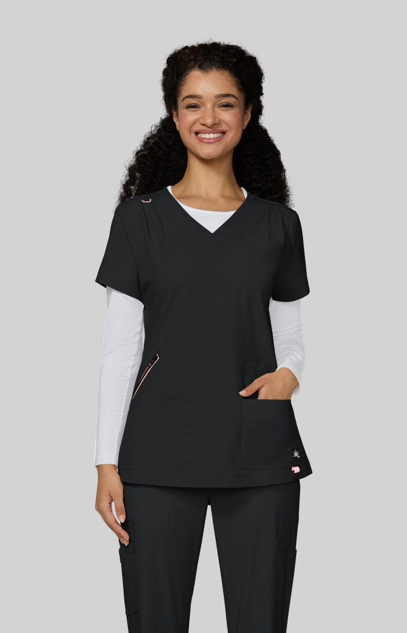 Solis 1129 Sari Top Black