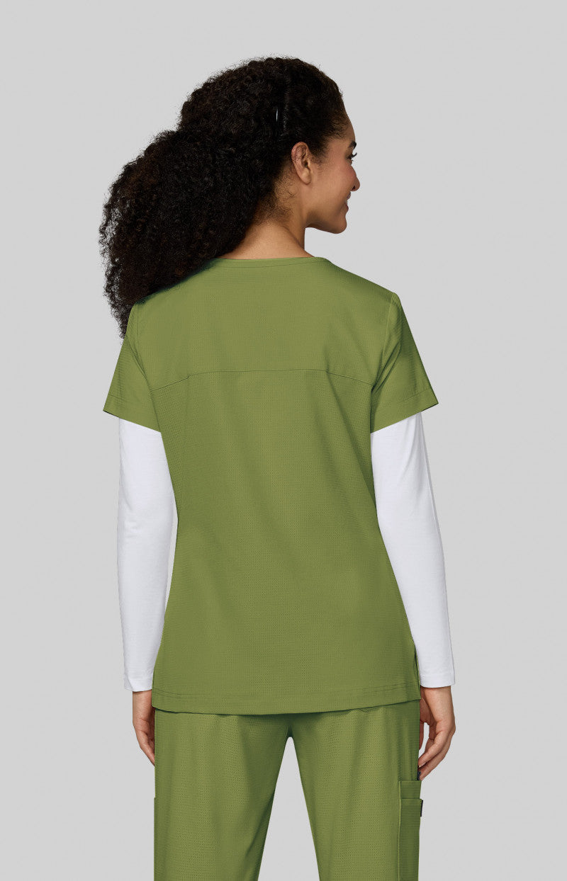 Solis 1129 Sari Top Martini Olive