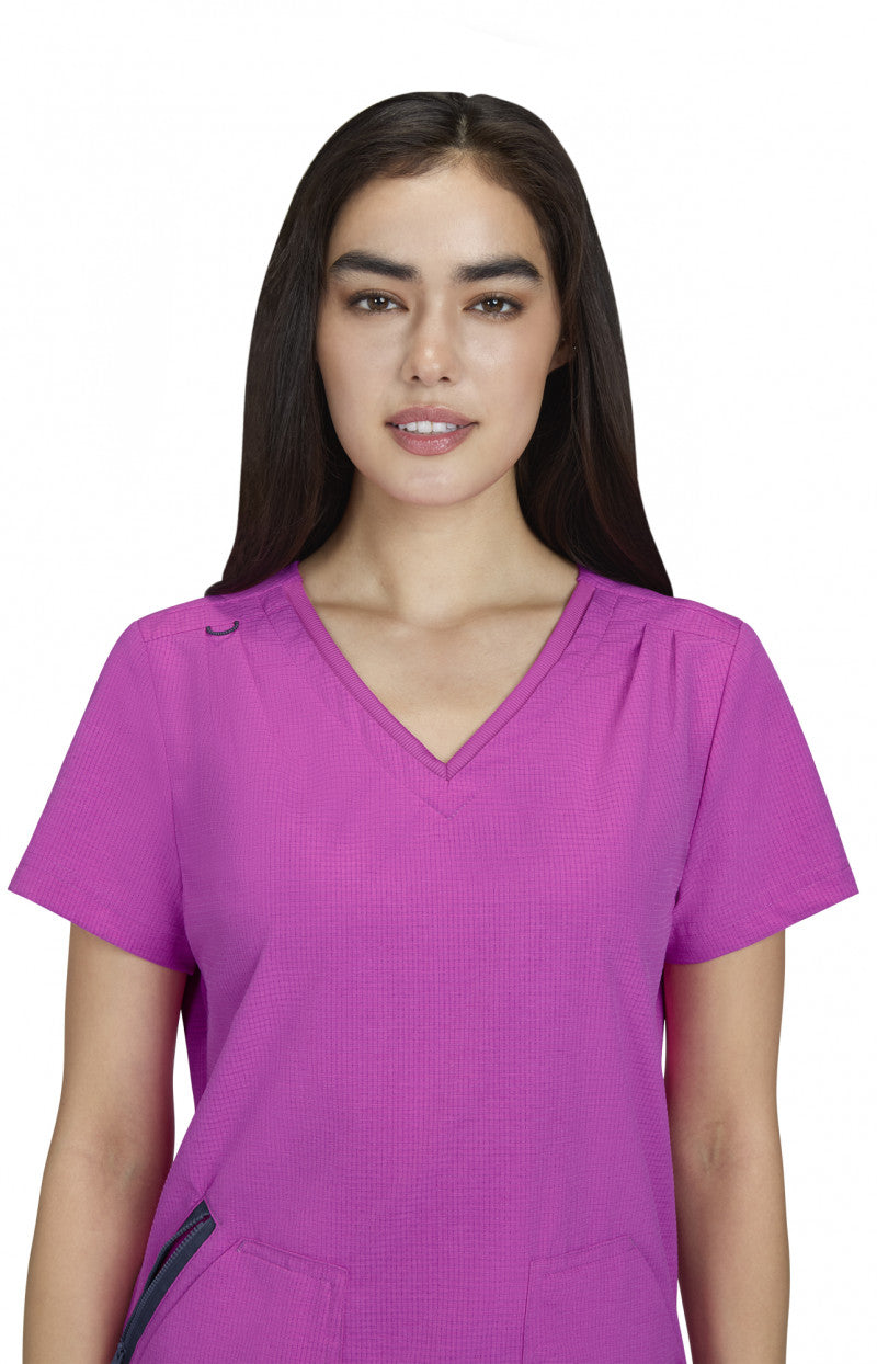 Solis 1129 Sari Top Hibiscus Pink