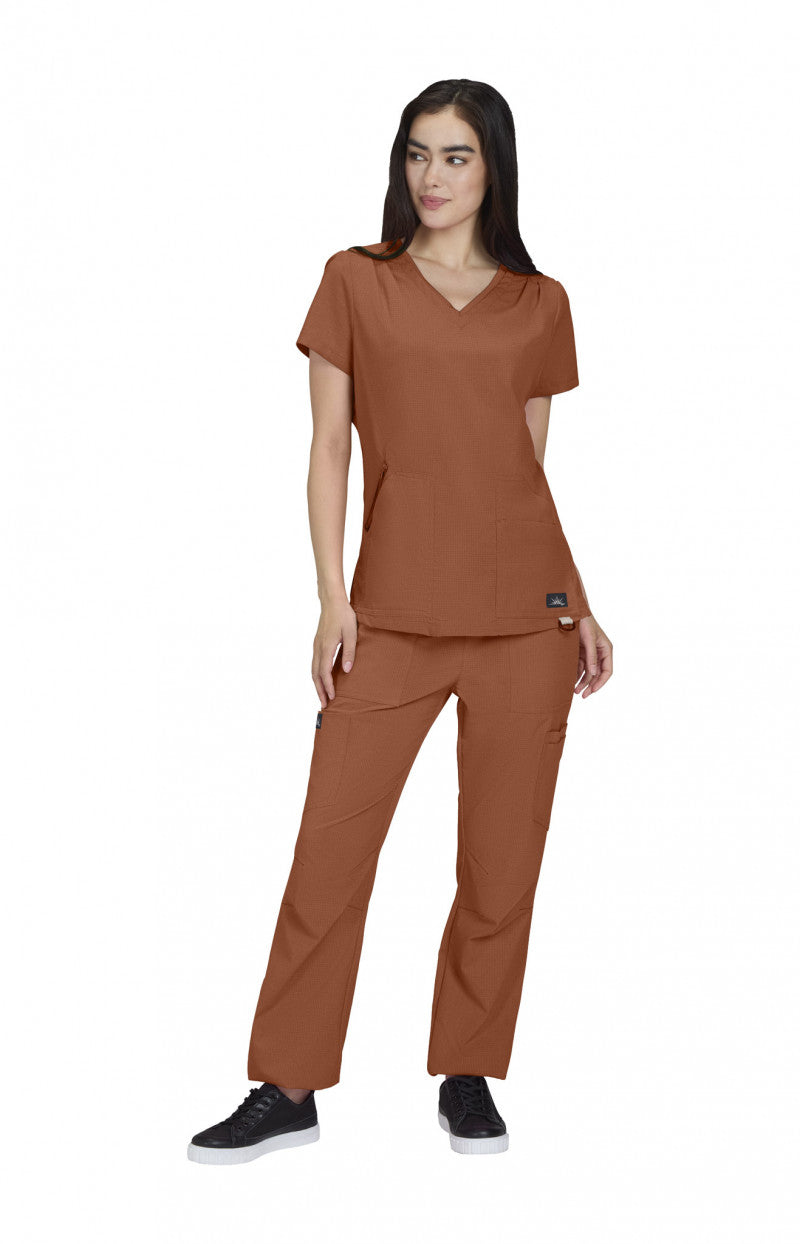 Solis 1129 Sari Top Dark Copper