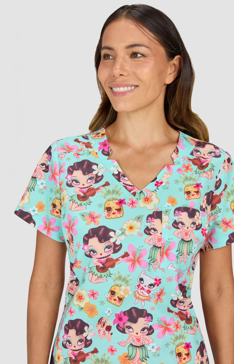 Artist Series 1132PRA Kiana Top Hula Lulu