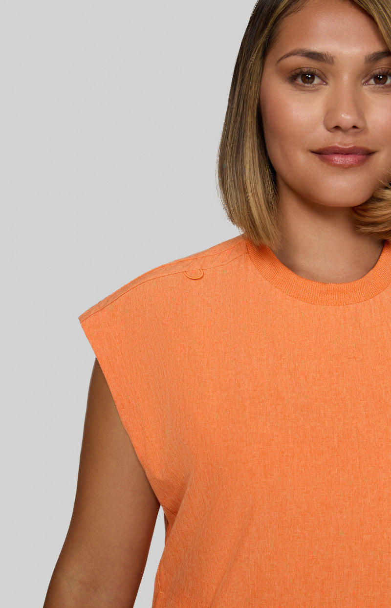 Basics 1137 Kenley Top Heather Apricot