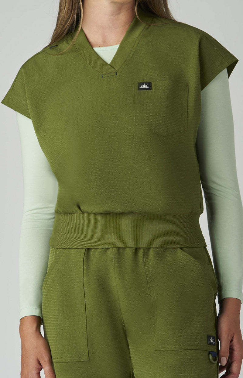 Koi Solis 1143 Trinity Top Martini Olive