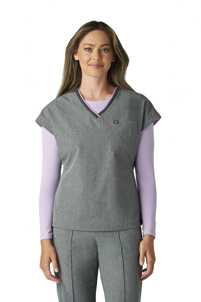 Basics 1145 McKenna Top Heather Grey