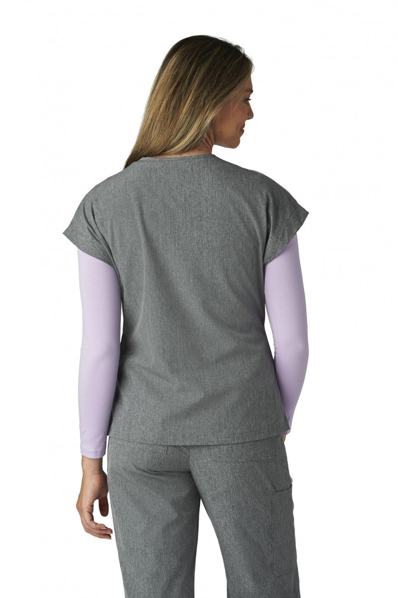 Basics 1145 McKenna Top Heather Grey