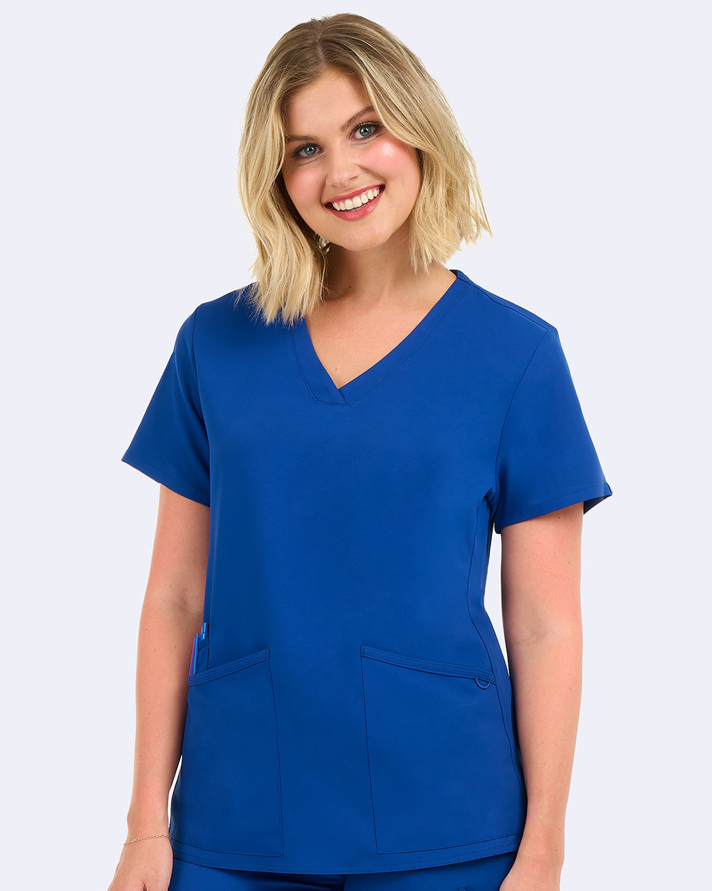 Studio 1165 Focus V-Neck Top Galaxy