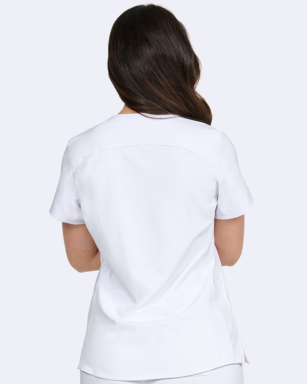 Studio 1165 Focus V-Neck Top White