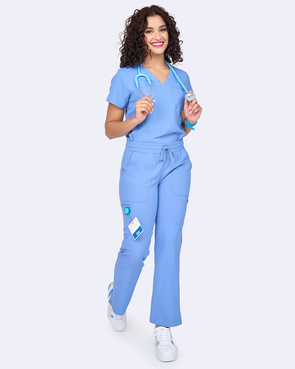 Studio 1169 Elevate Tuck-In Top Ciel