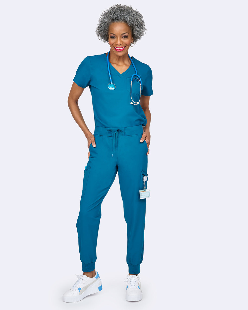 Studio 1169 Elevate Tuck-In Top Caribbean