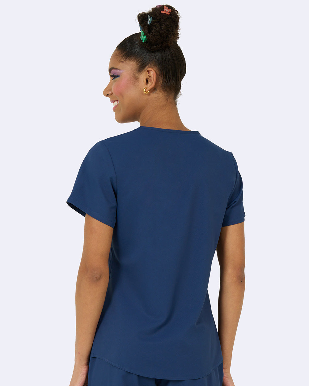 Studio 1169 Elevate Tuck-In Top Navy