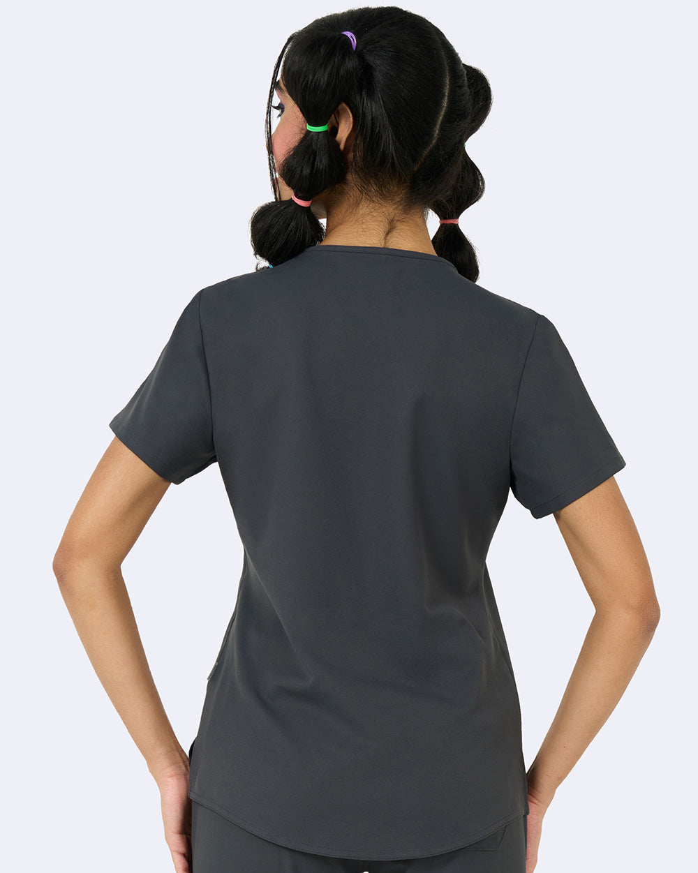 Studio 1169 Elevate Tuck-In Top Pewter