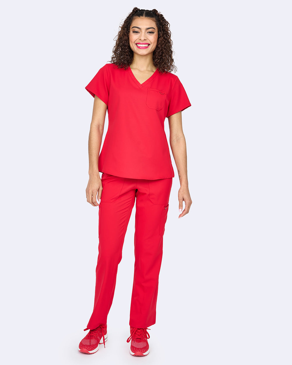 Studio 1169 Elevate Tuck-In Top Red