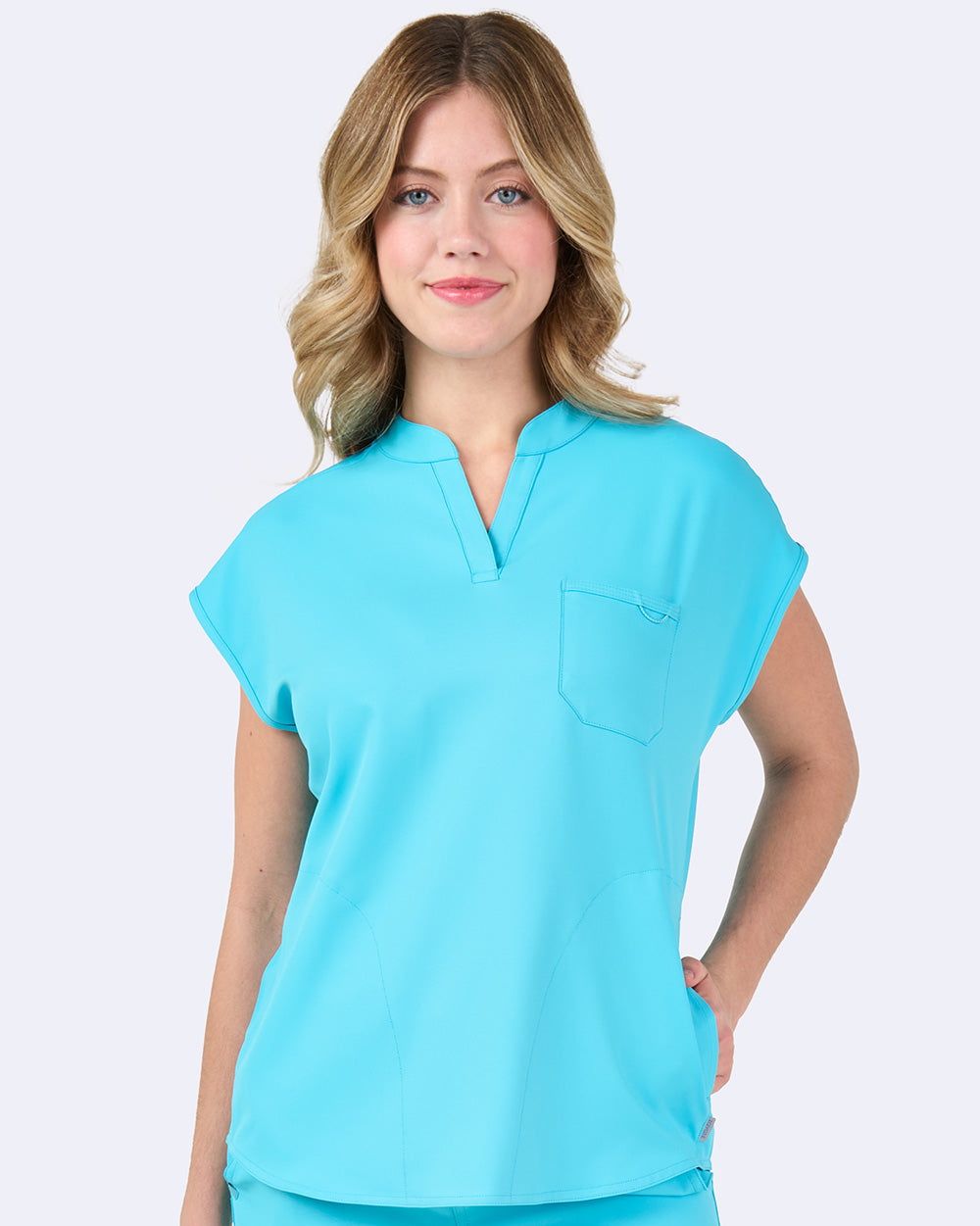 Studio 1189 Dynamic Top Turquoise