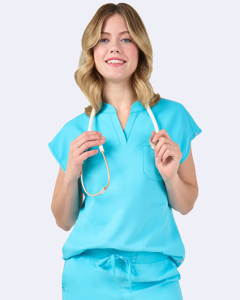 Studio 1189 Dynamic Top Turquoise