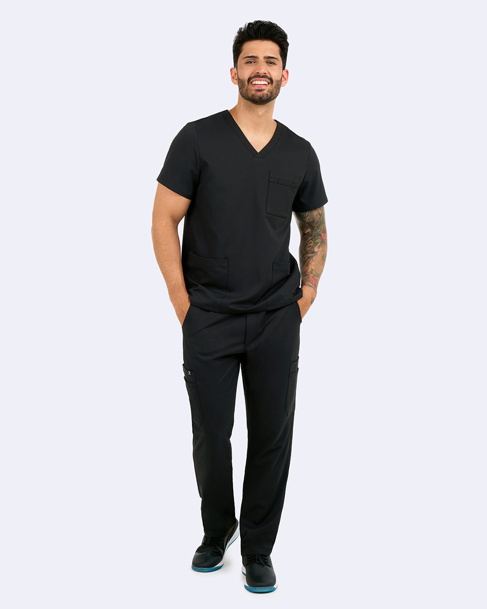 Studio 1195 Power 3-Pocket Top Black