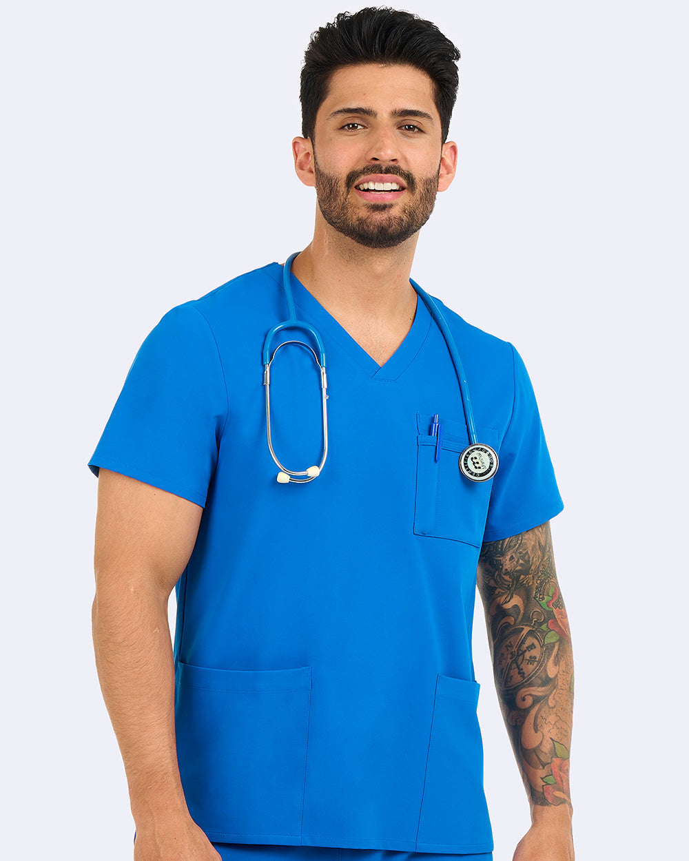 Studio 1195 Power 3-Pocket Top Royal