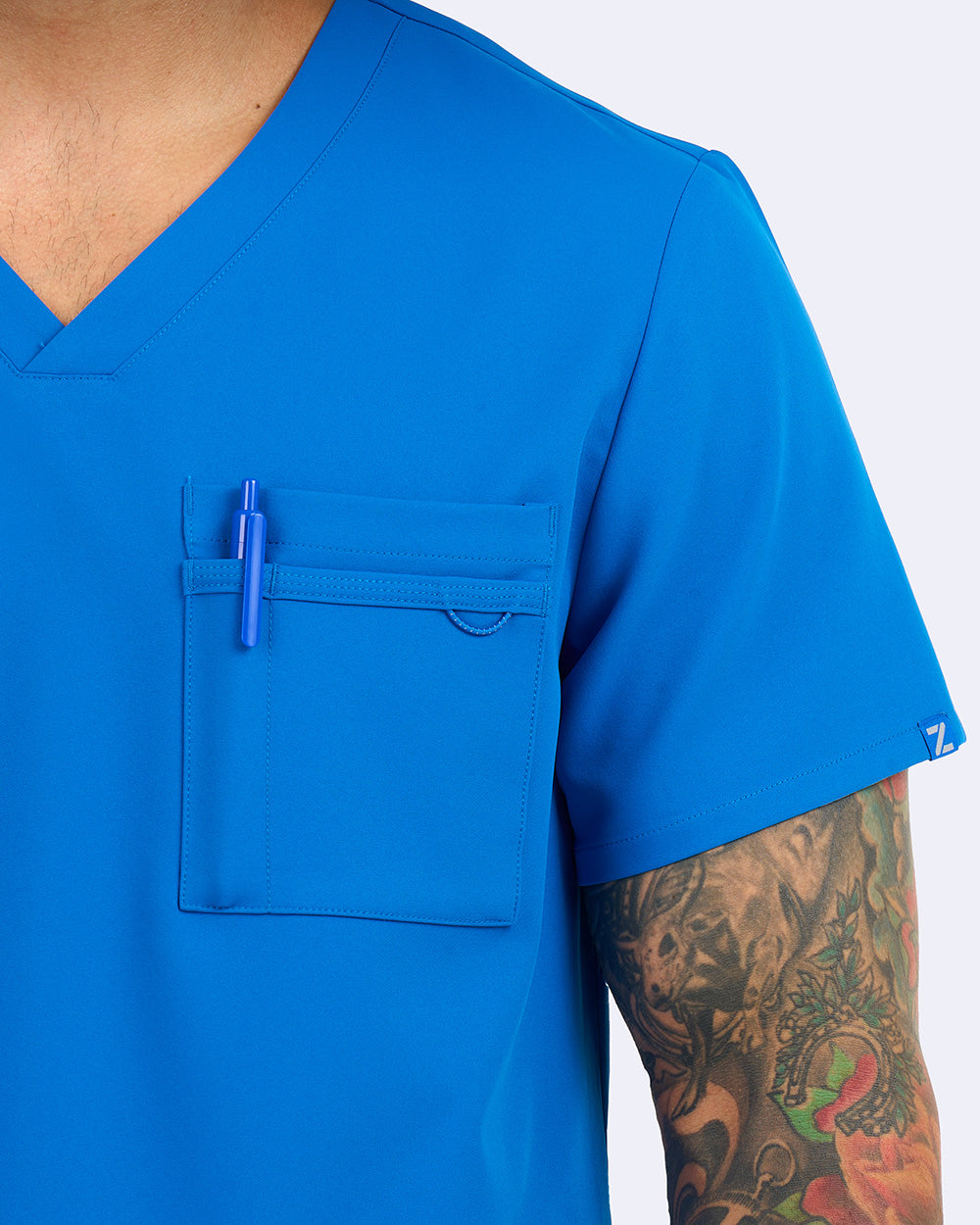 Studio 1195 Power 3-Pocket Top Royal