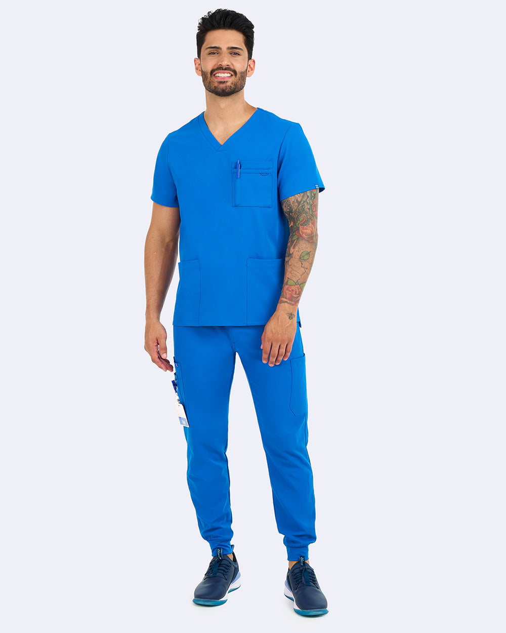 Studio 1195 Power 3-Pocket Top Royal