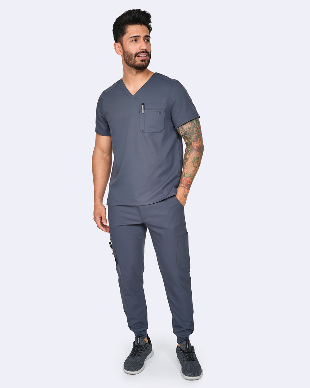 Studio 1197 Trailblazer Tuck-In Top Pewter