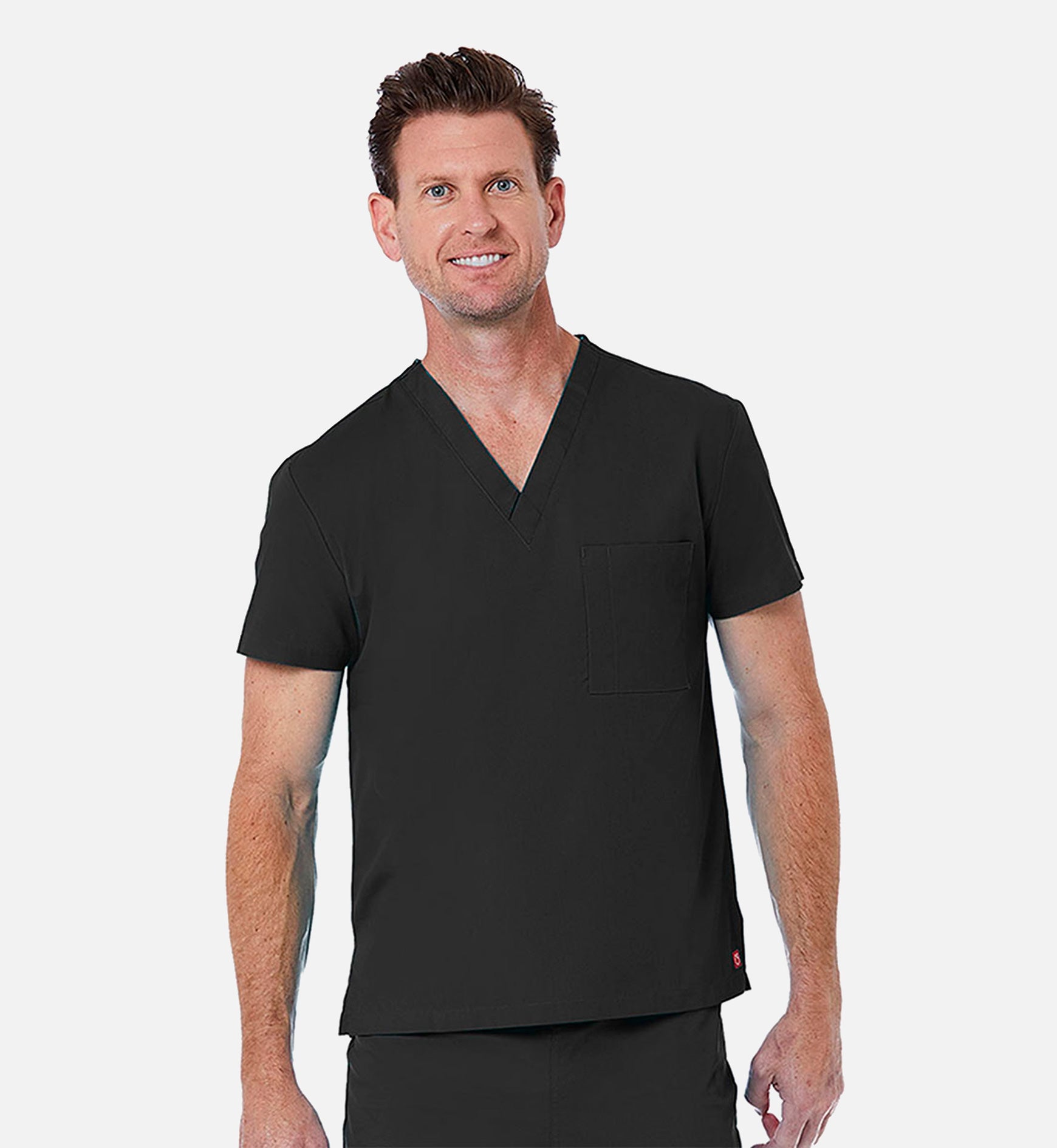 Redpanda 1706 Unisex V-Neck Top Black