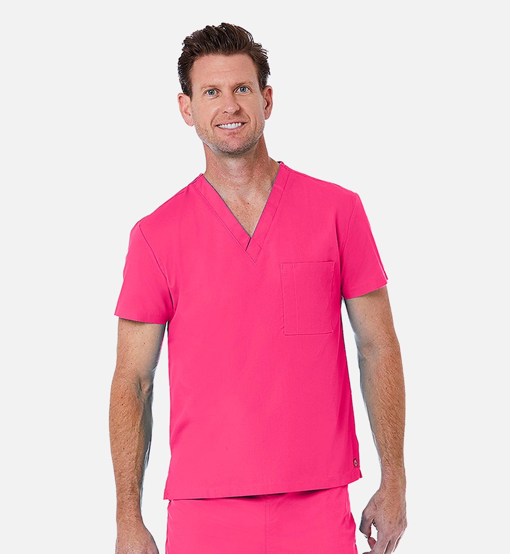 Redpanda 1706 Unisex V-Neck Top Candy Pink