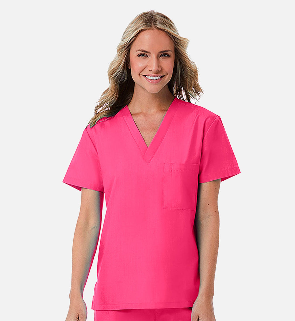 Redpanda 1706 Unisex V-Neck Top Candy Pink