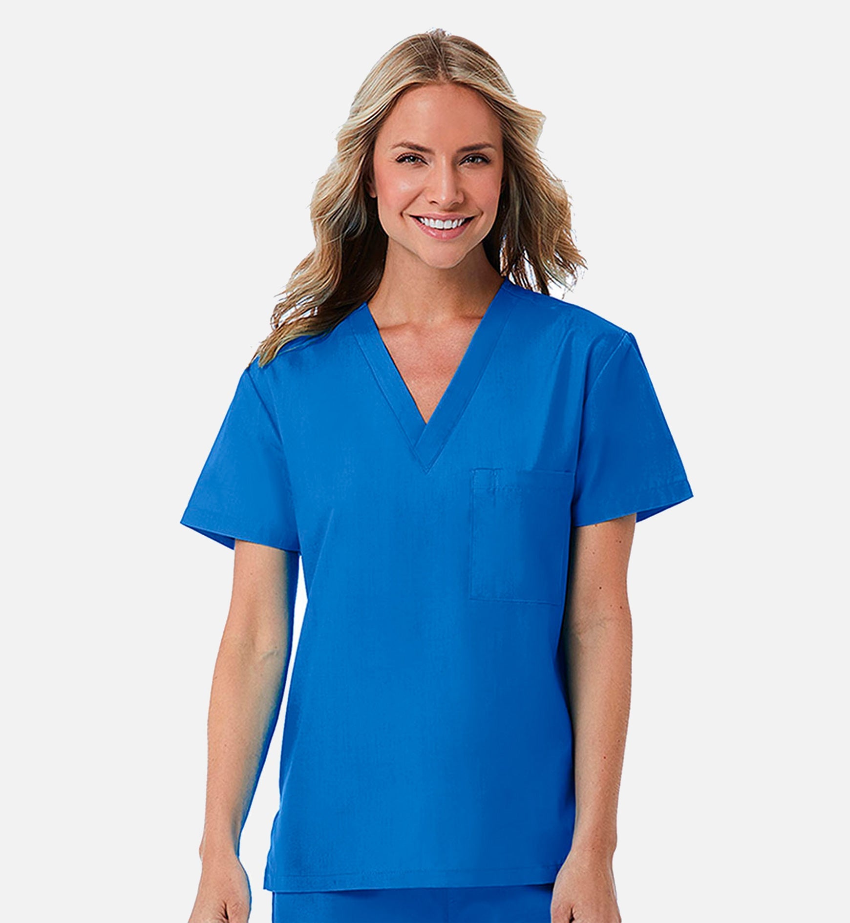 Redpanda 1706 Unisex V-Neck Top Royal Blue