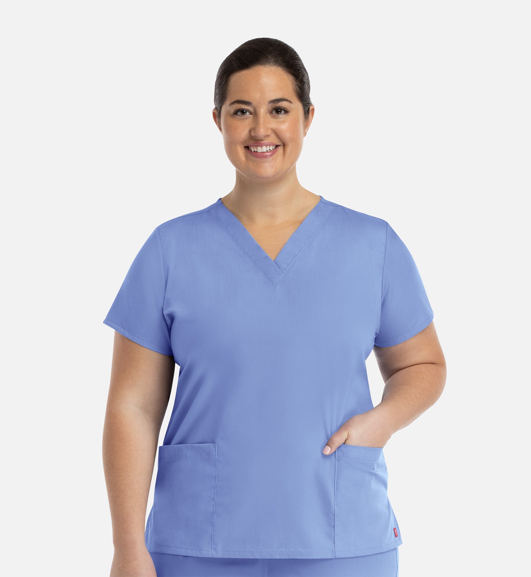 Redpanda 1716 Women's V-Neck Top Ceil Blue