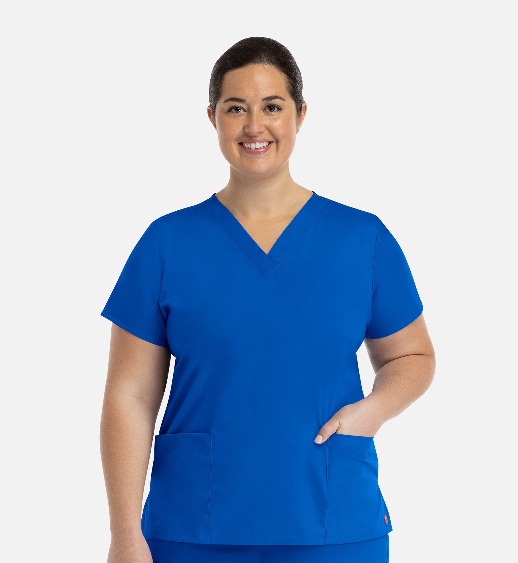 Redpanda 1716 Women's V-Neck Top Royal Blue