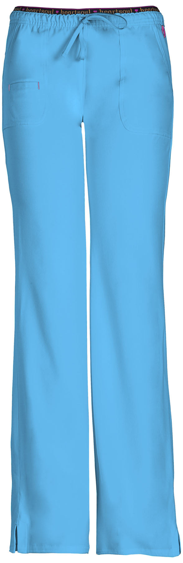 Break on Through 20110 Low Rise Drawstring Pants Turquoise