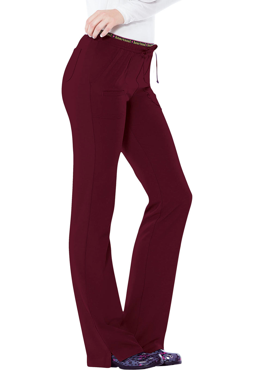 Break on Through 20110 Low Rise Drawstring Pants Wine