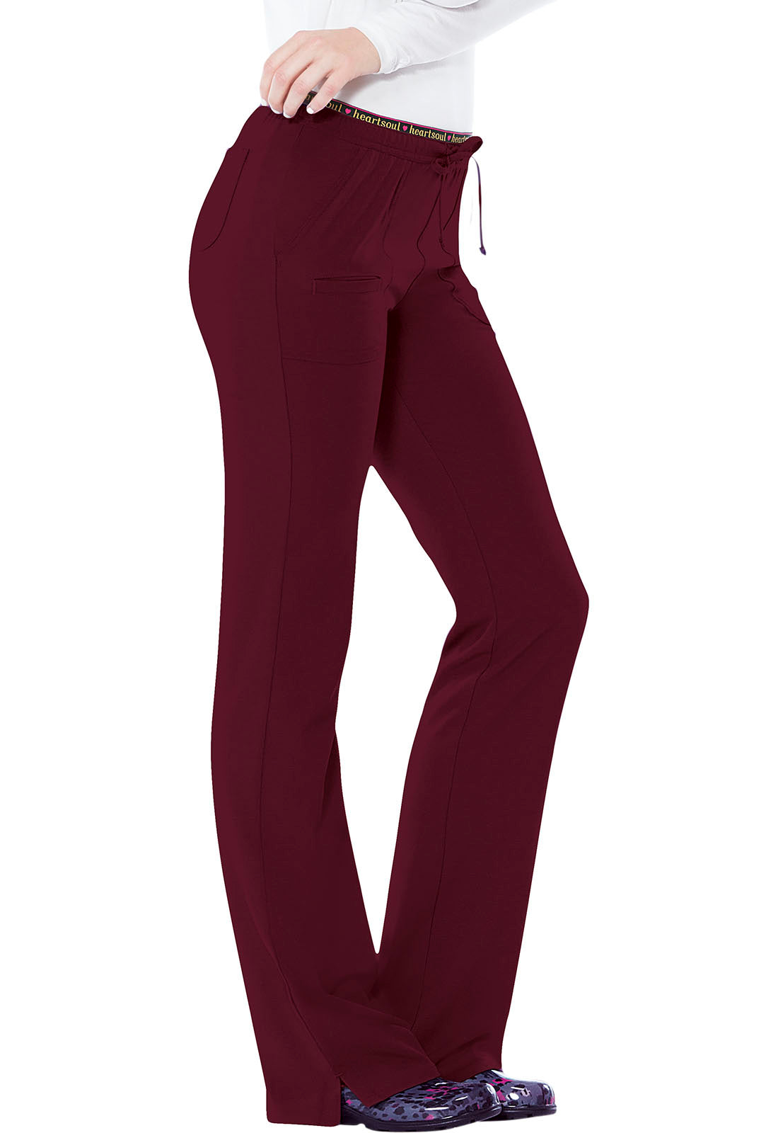 Break on Through 20110 Low Rise Drawstring Pants Wine